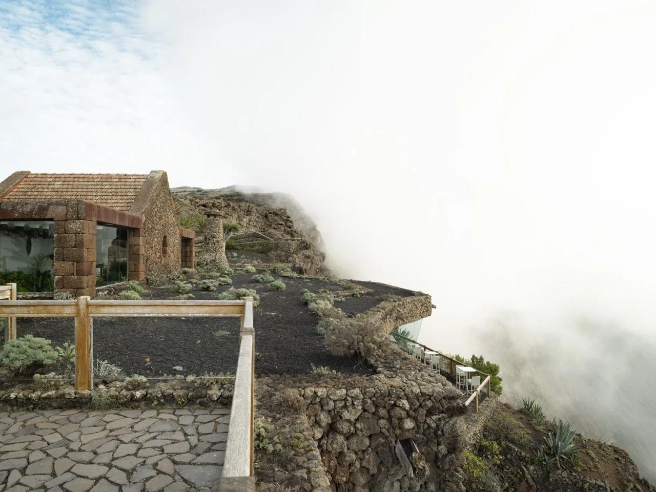 Mirador de la Peña, César Manrique, El Hierro, erbaut 1989