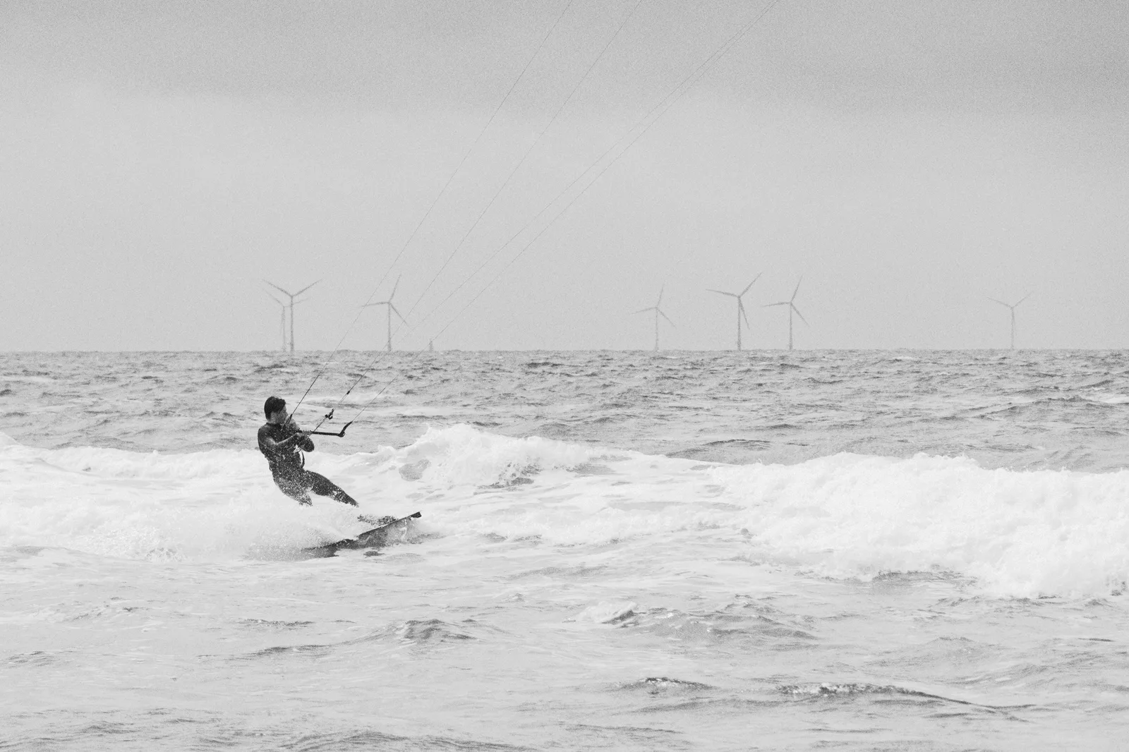 Strandgeschichte III - Windkraft