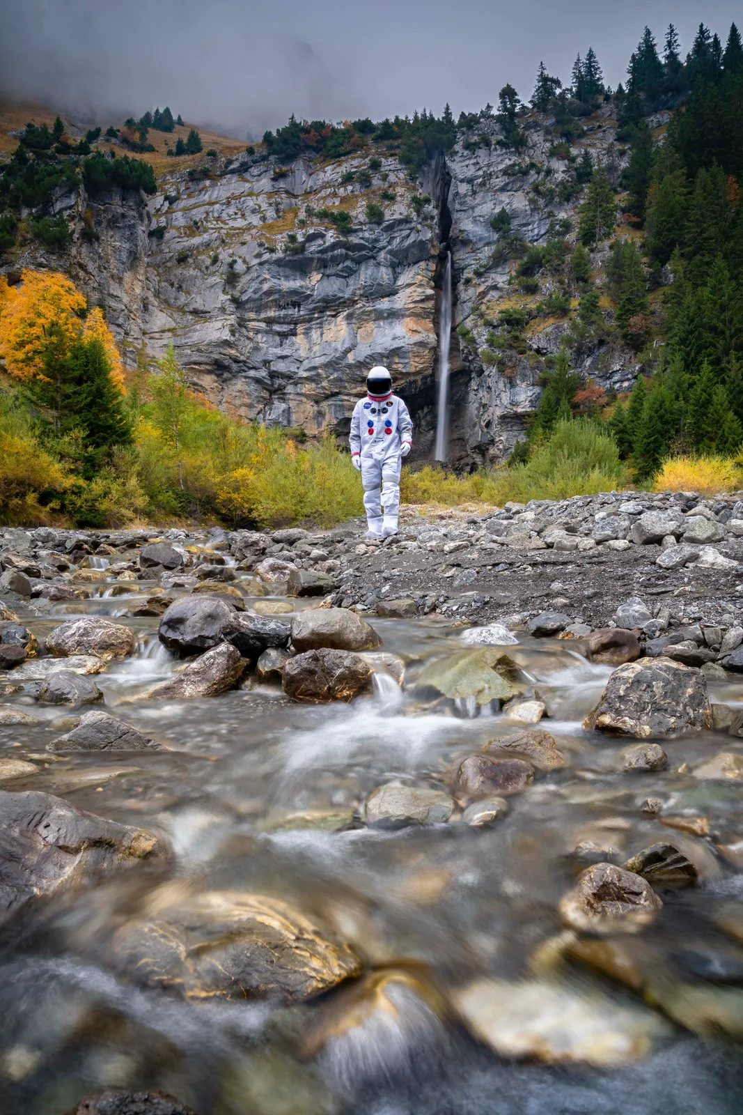 Astronaut at the Bärglifall