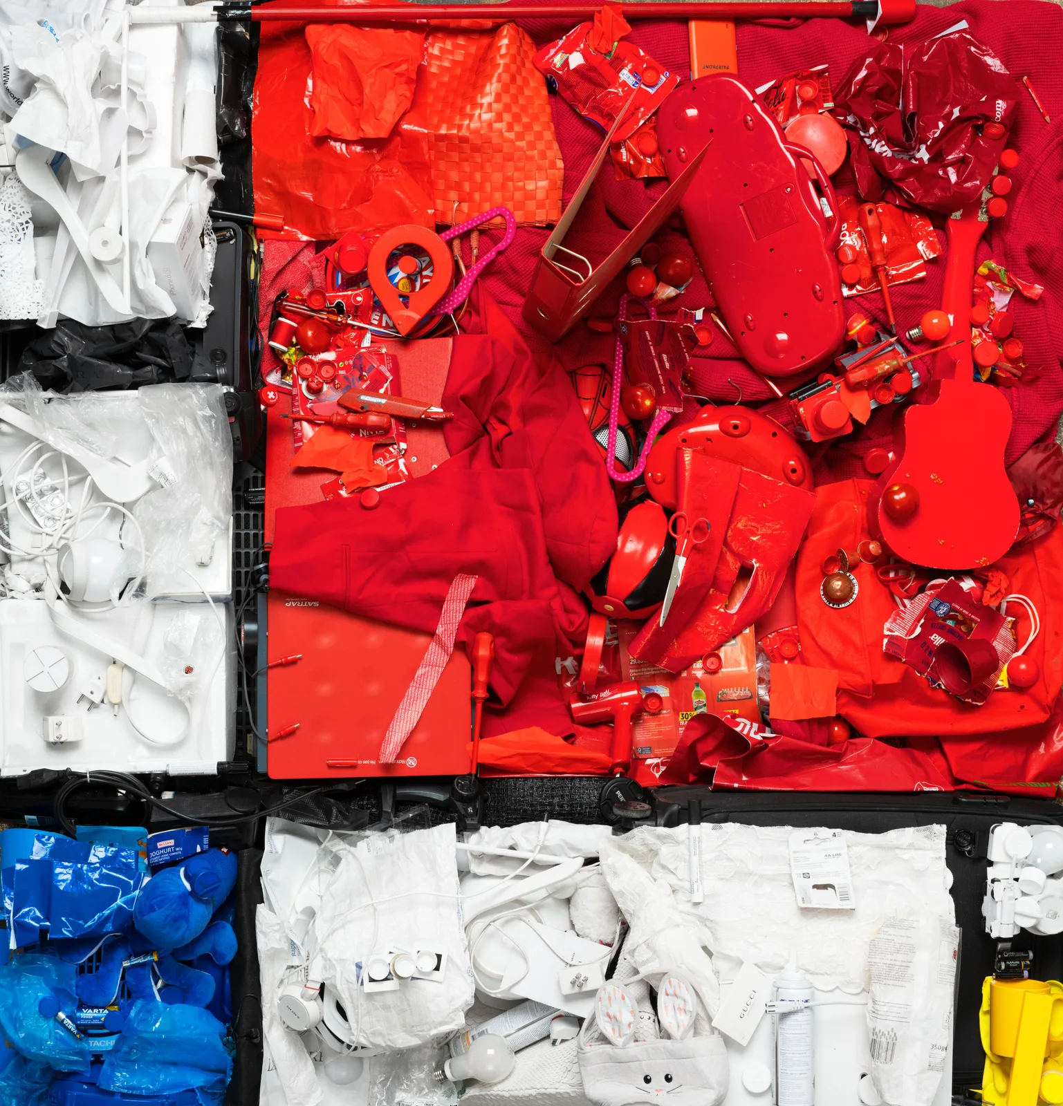 Composition with Red, Blue and Yellow