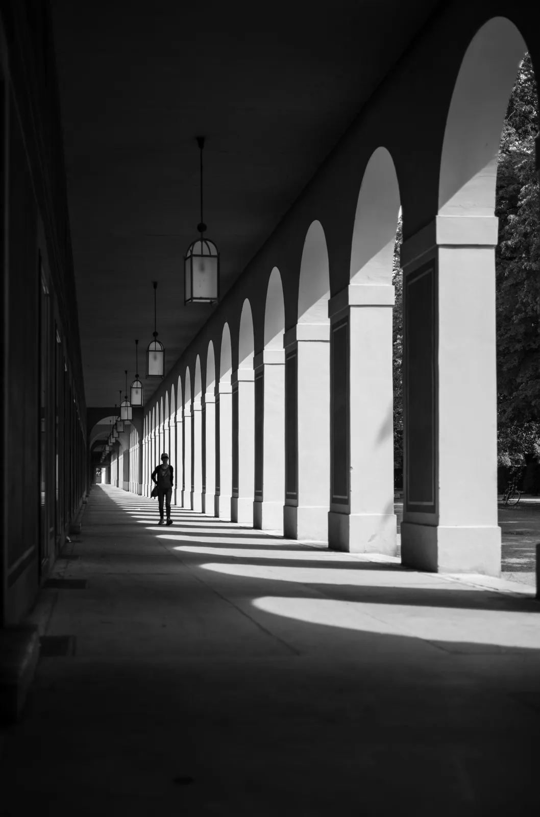 The arches and the light