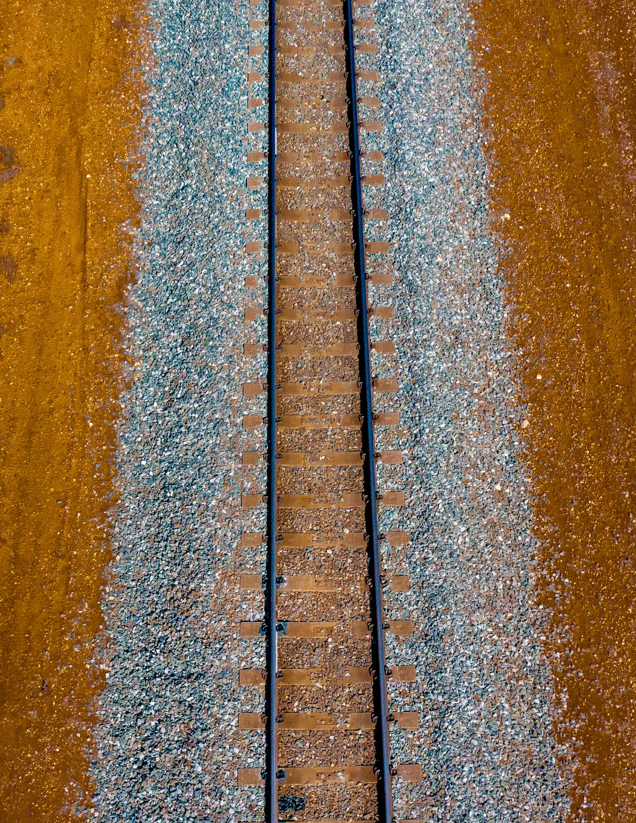 Interpretation Indian Pacific, Nullarbor, Australia, Serie of 5 images