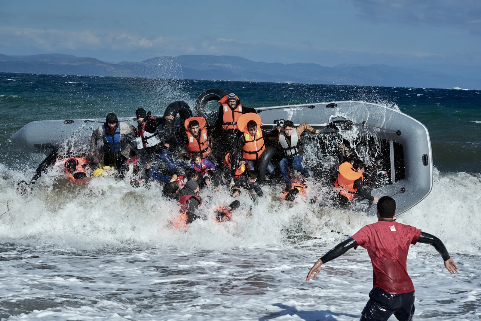 Tamer Tamar (Türkiye) - Lesbos, Greece. 2015