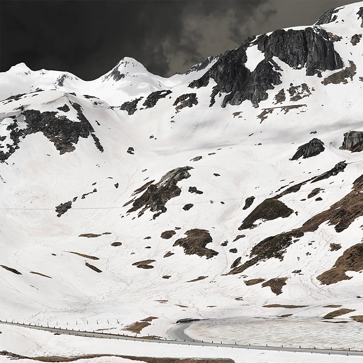 San Gottardo Panorama. Triptych (3)
