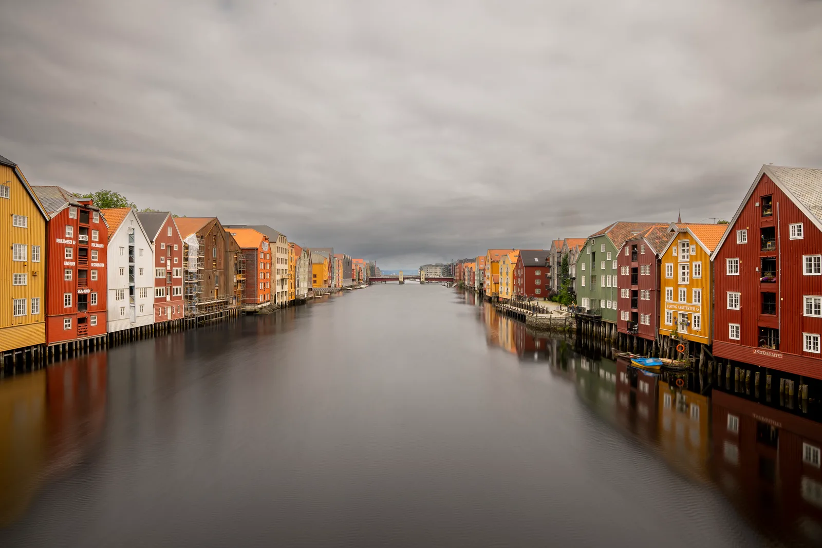 A cloudy day in Trondheim