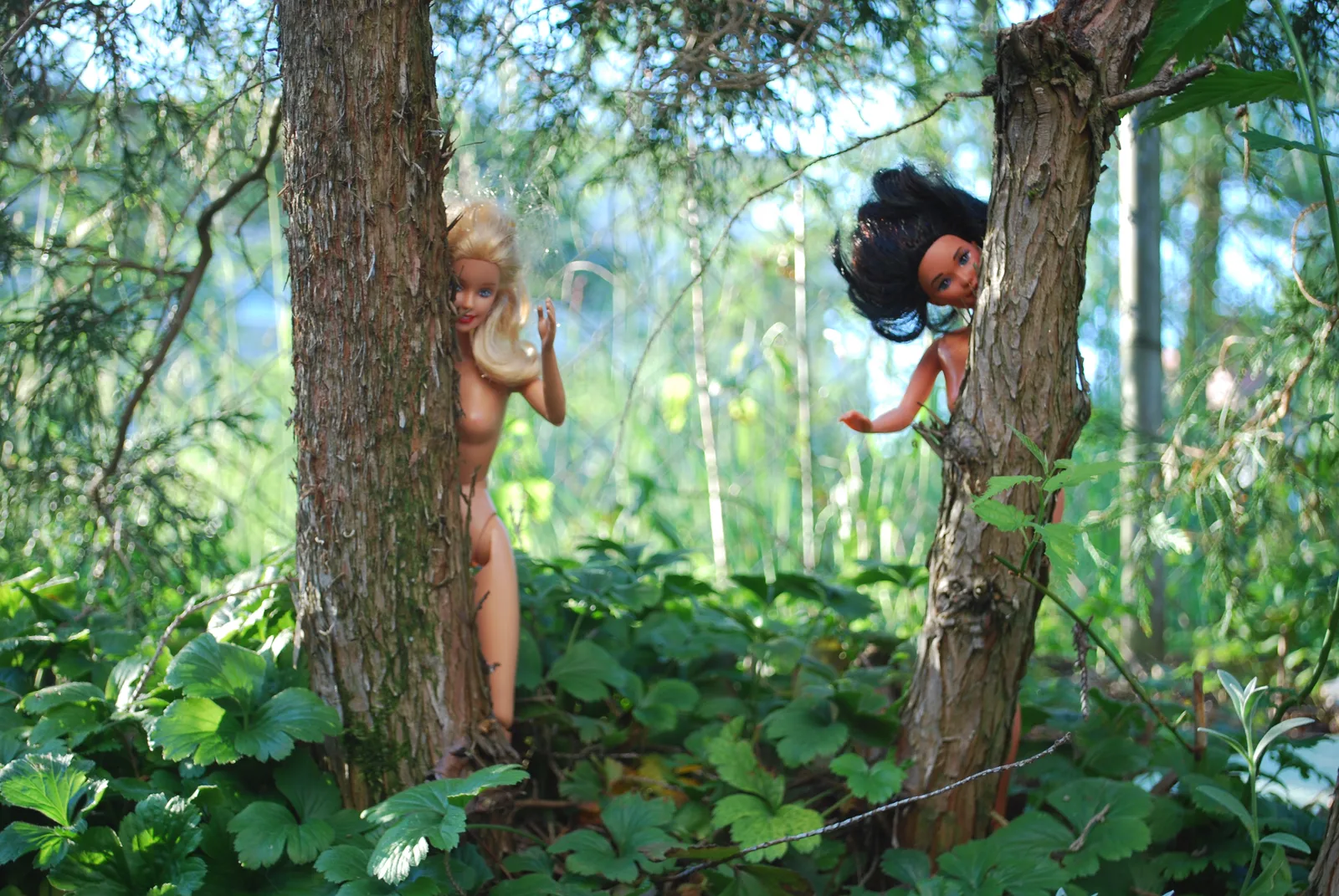 play with dolls I - hide and seek