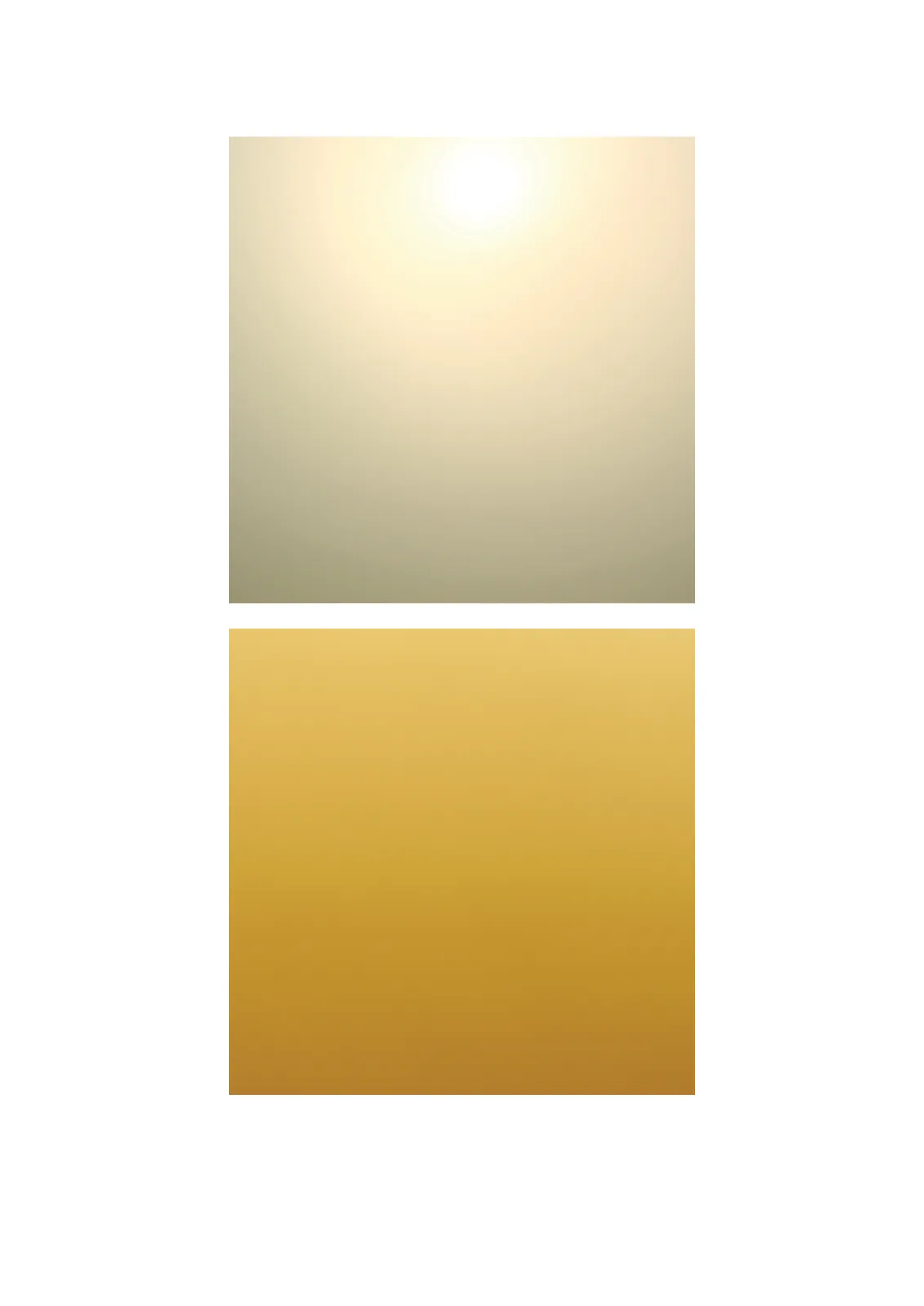 Golden light
