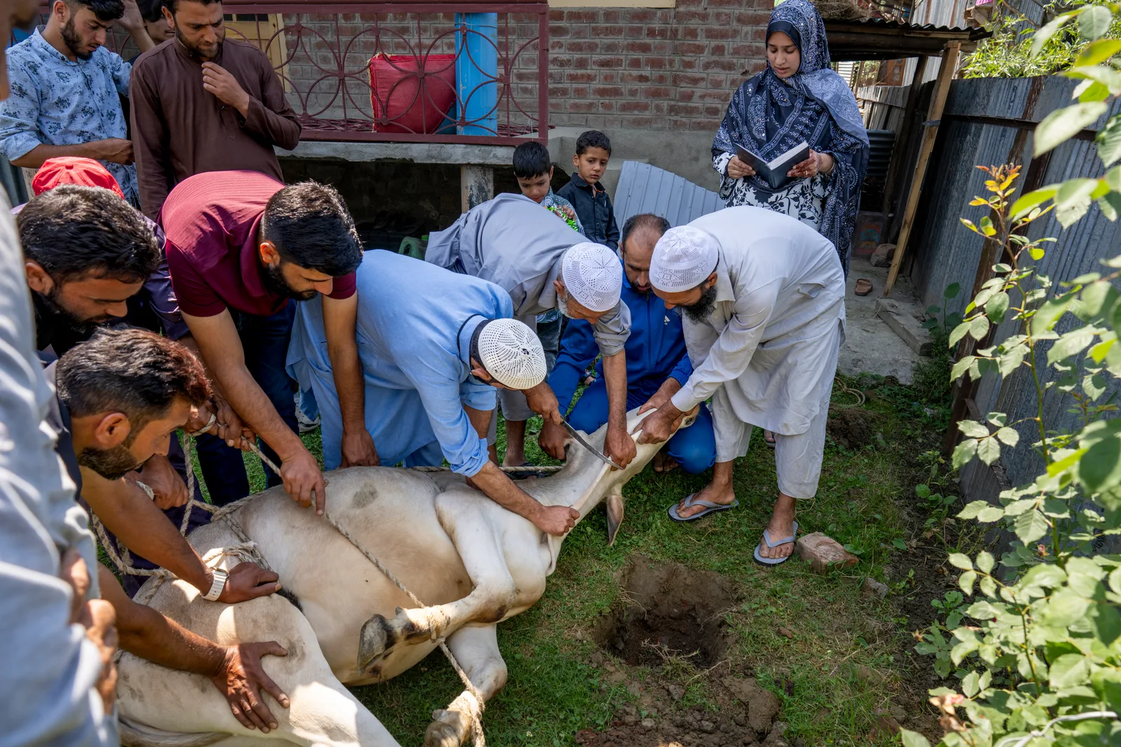 Eid Mubarak, Tarzoo, Kashmir, Indien