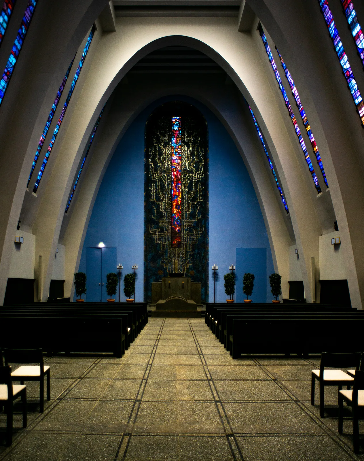 Fritz Schumacher Ohlsdorf Cemetary Hamburg Funural Hall