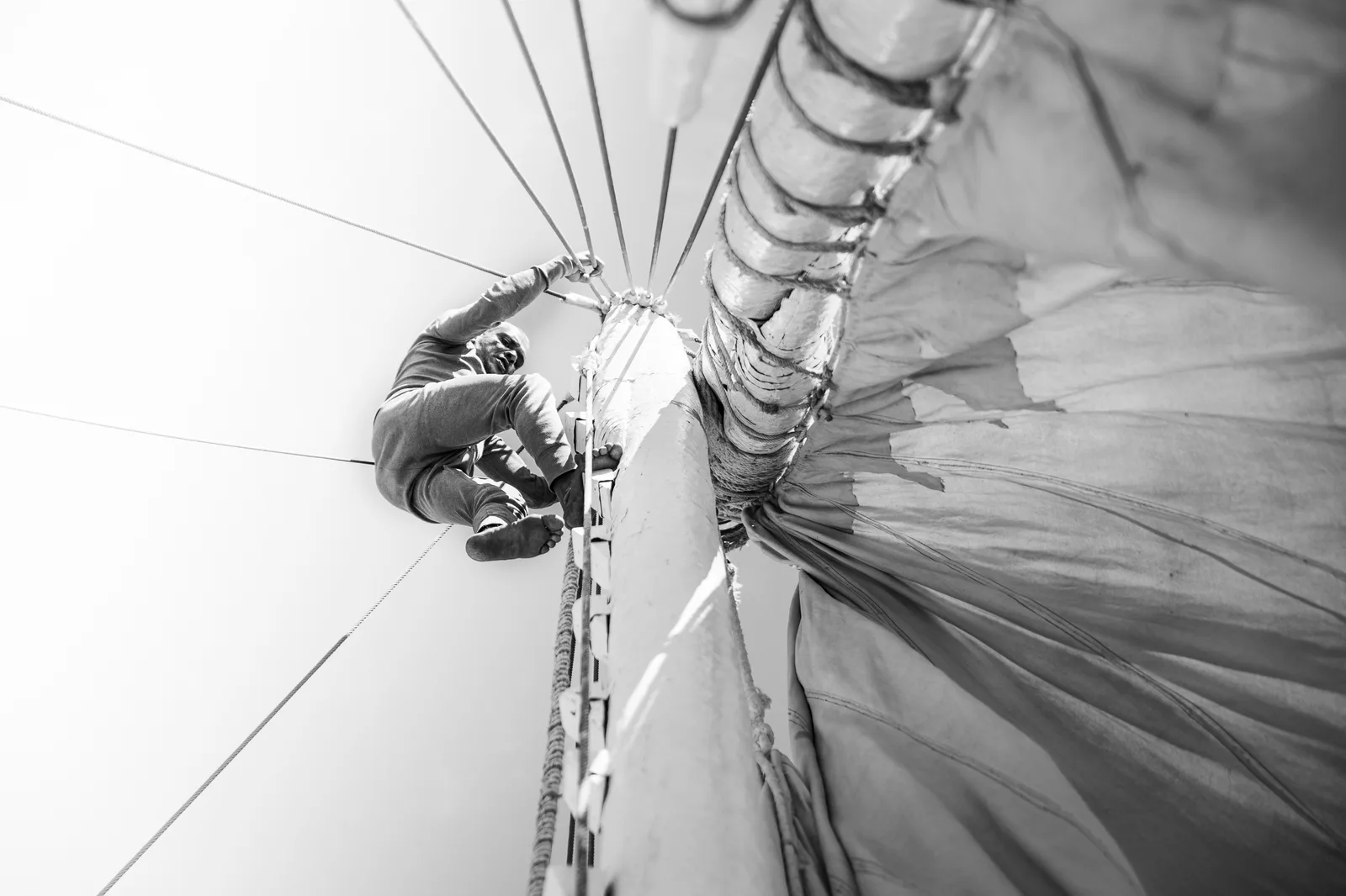 Saïd & the sail