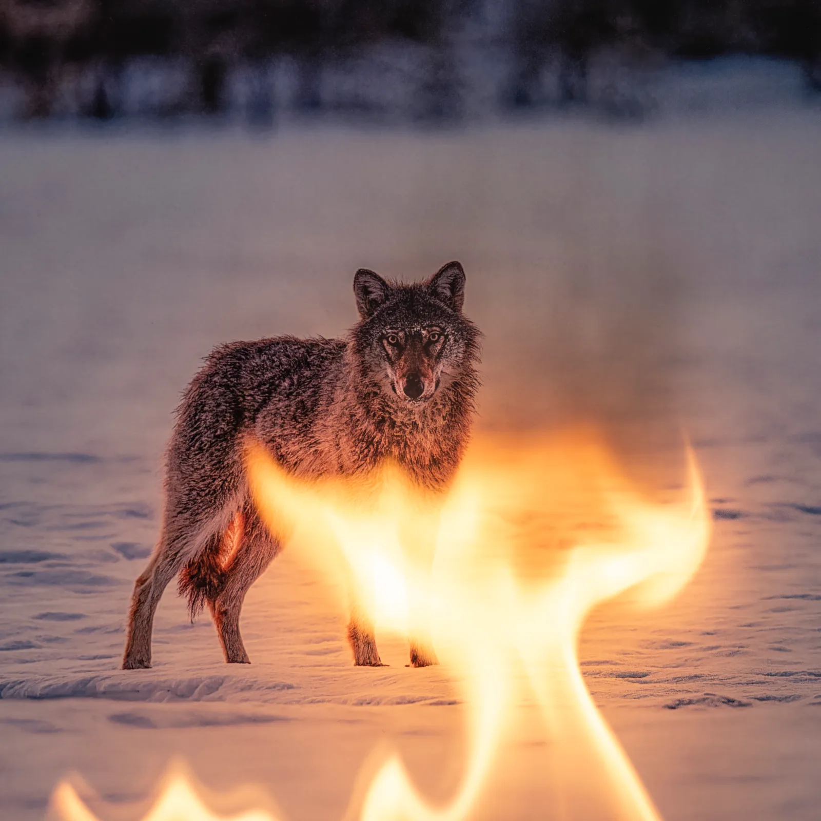 View Through the Fire