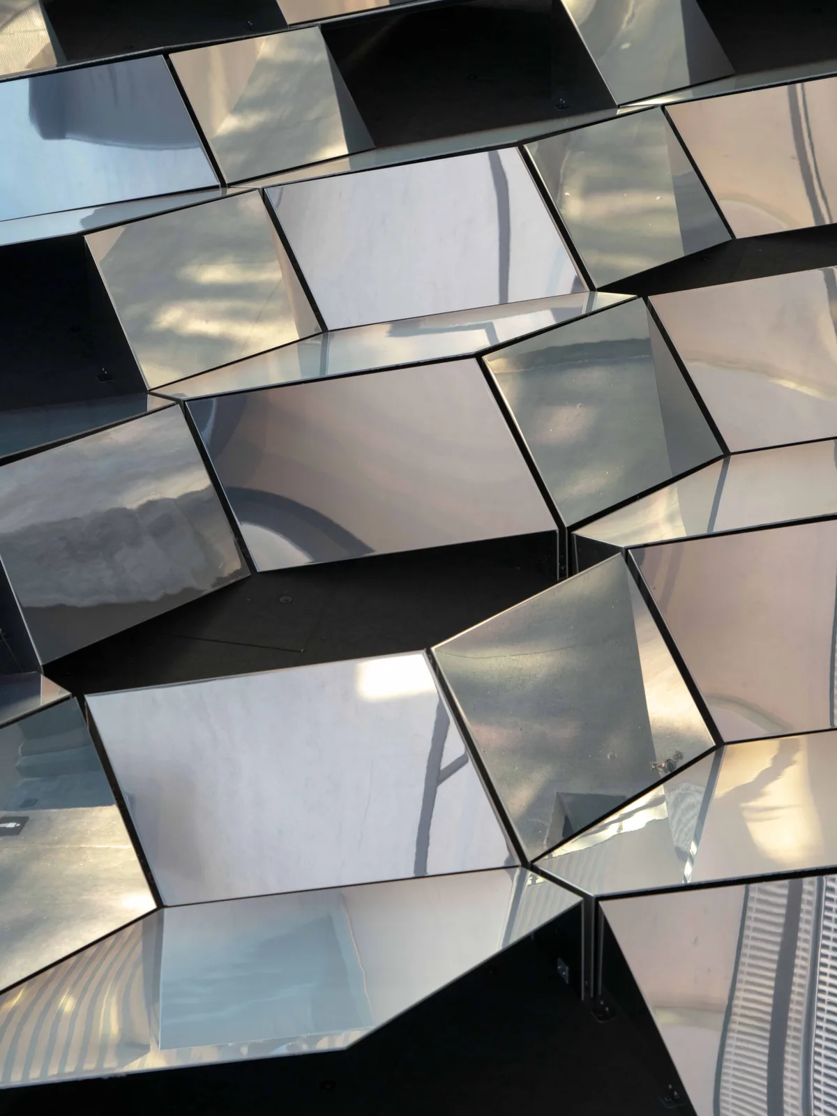 Glassy Sculpture at La Harpa (Music Hall Iceland)