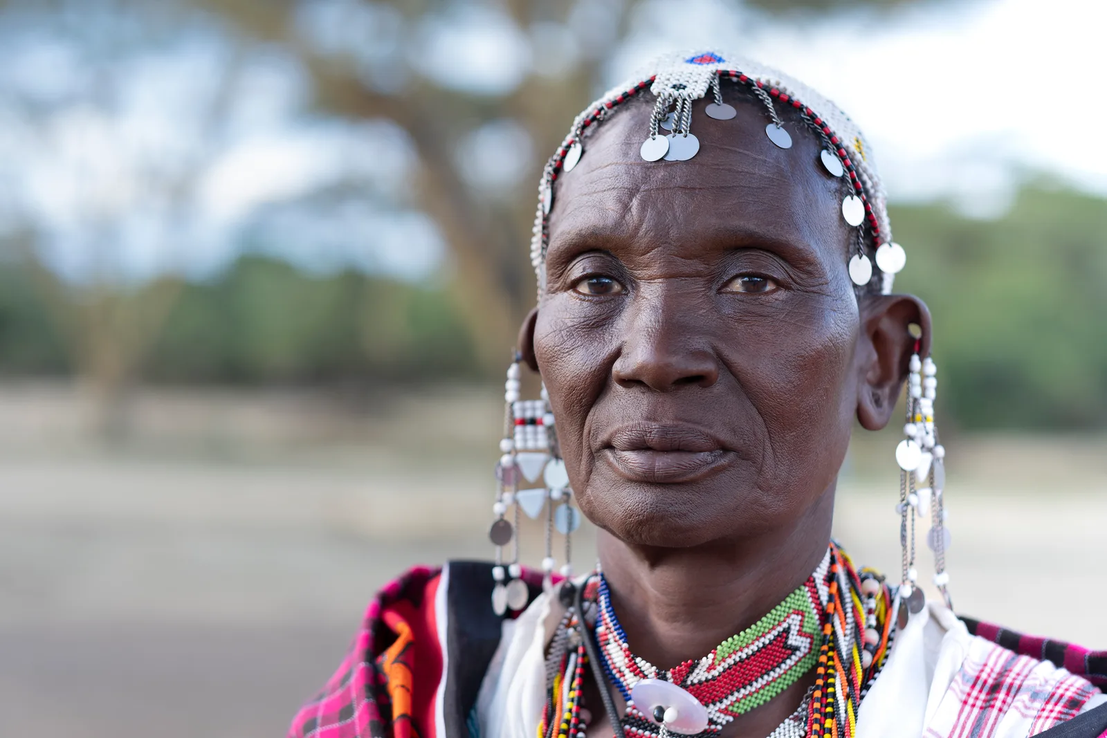 Maasai Frau