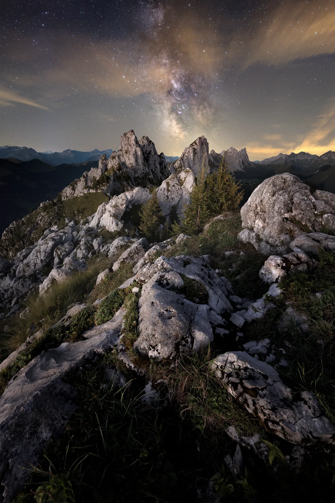 «Sentinel» (Wächter, die über der Landschaft thronen)