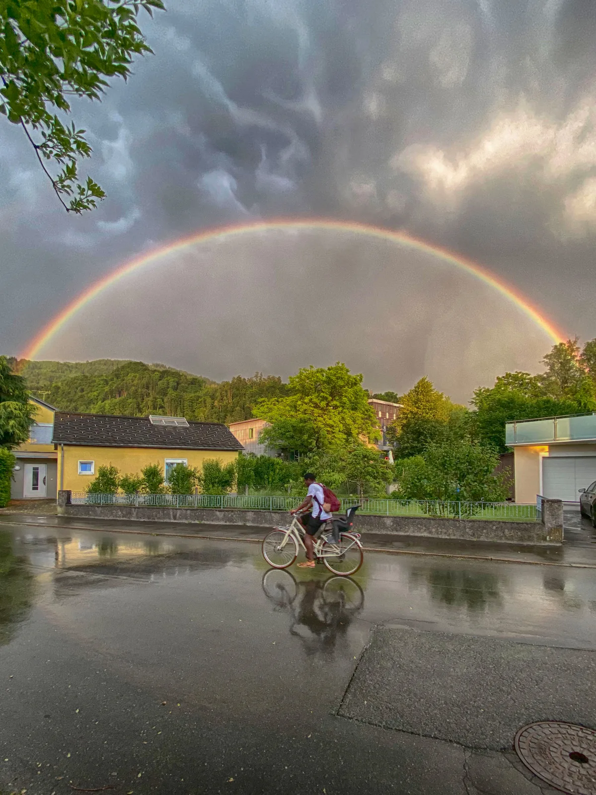 unterm Regenbogen