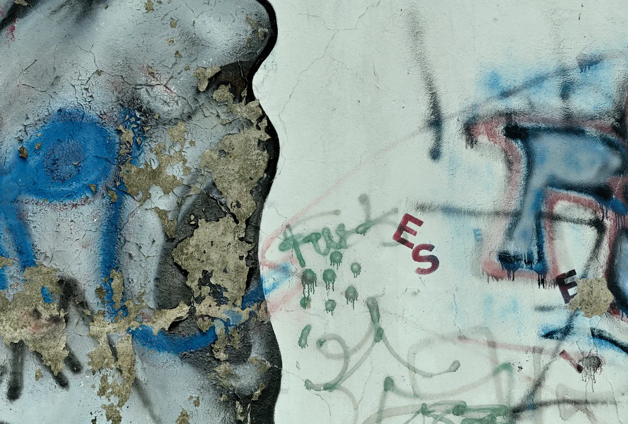 Spreybild abstrakt
