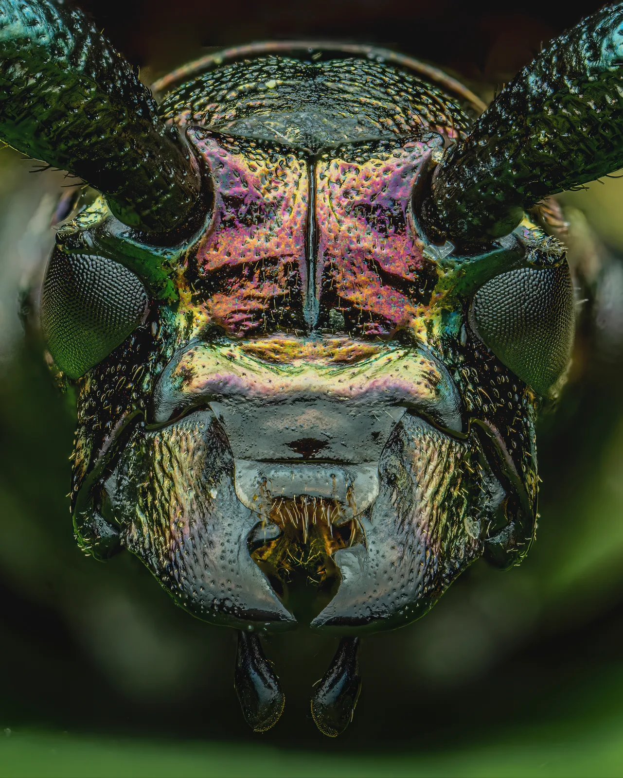 Portrait eines Moschusbockes
