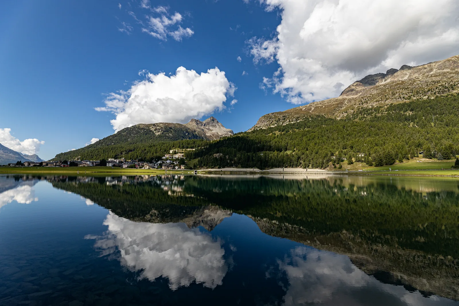 Spieglung im Lej da Chamfér