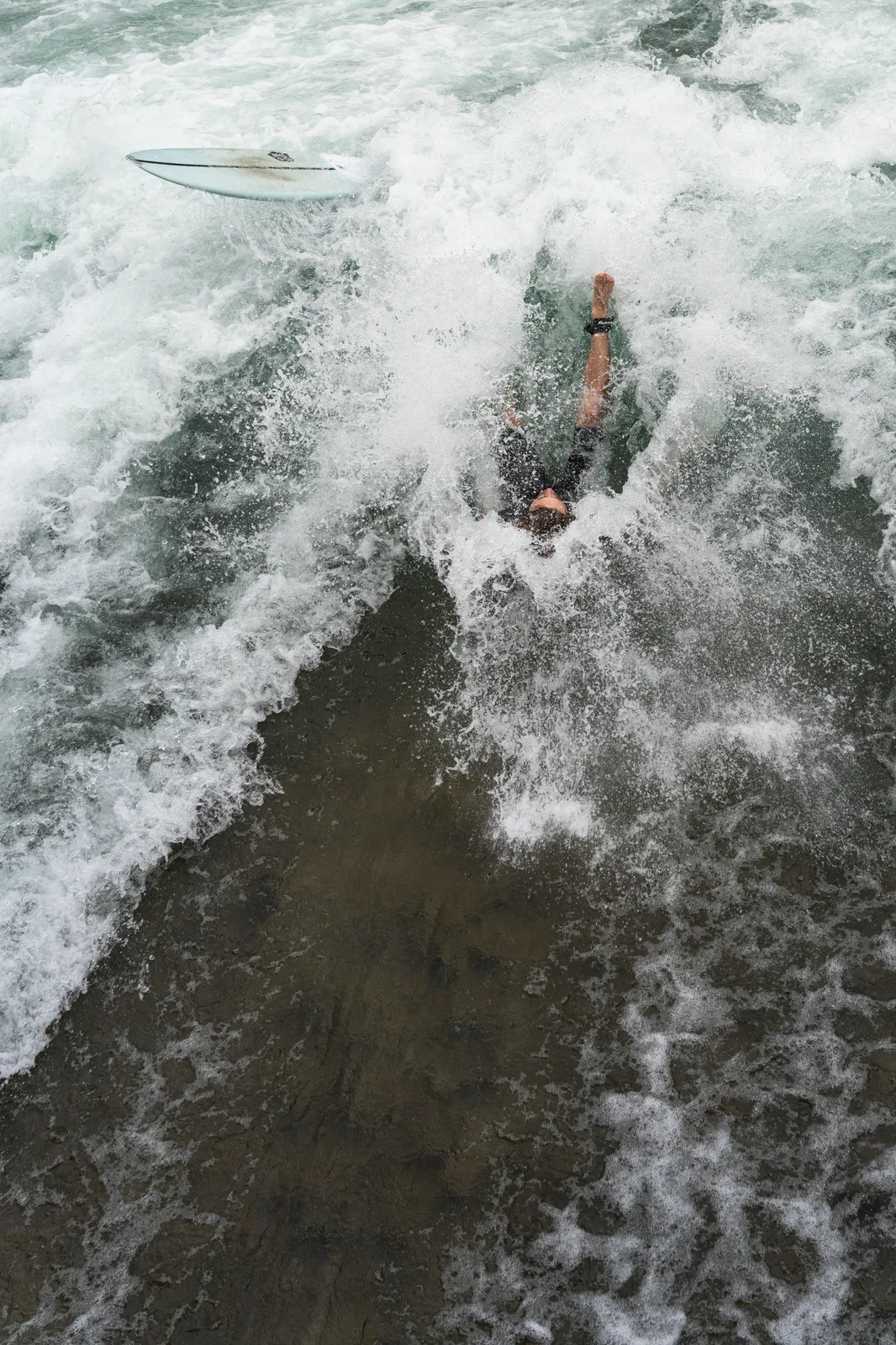 Surfen im Fluss