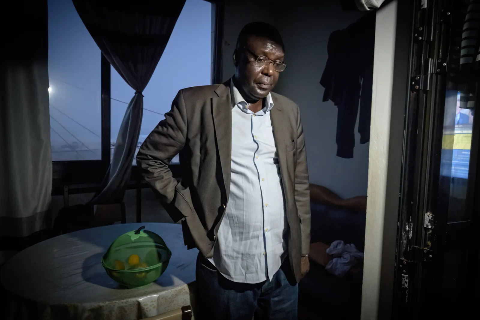 Boubacar Sèye wurde inhaftiert, weil er die Regierung kritisierte