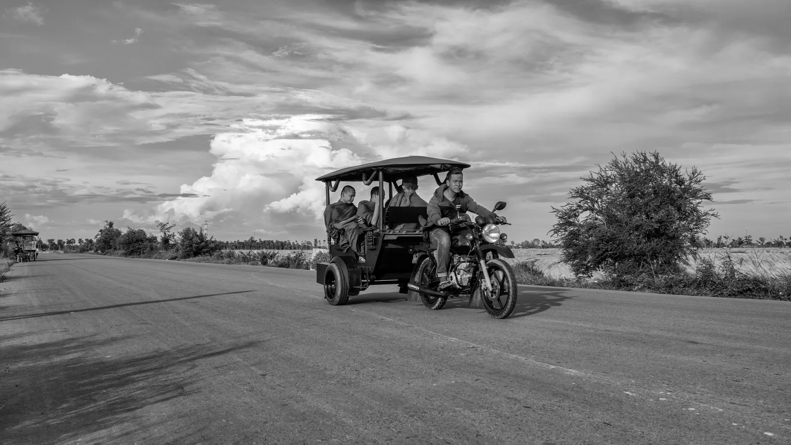 Driving monks