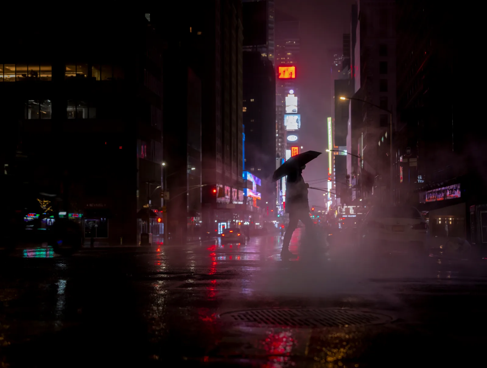 Time Square Rain