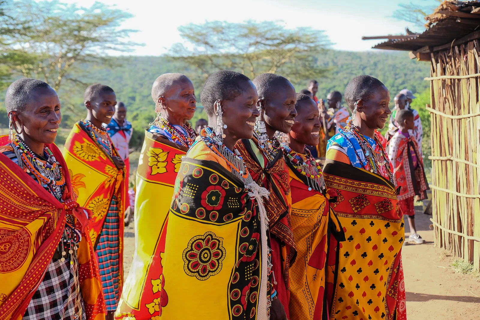 Beschneidungszeremonie der Maasai