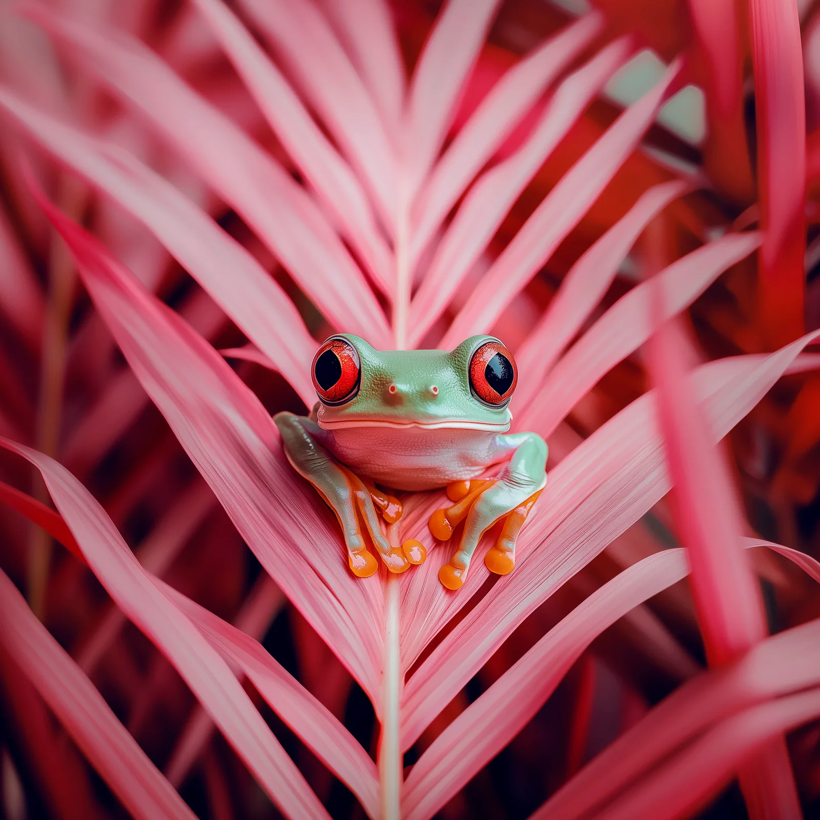 Pink Zoo - Red-eyed Tree Frog