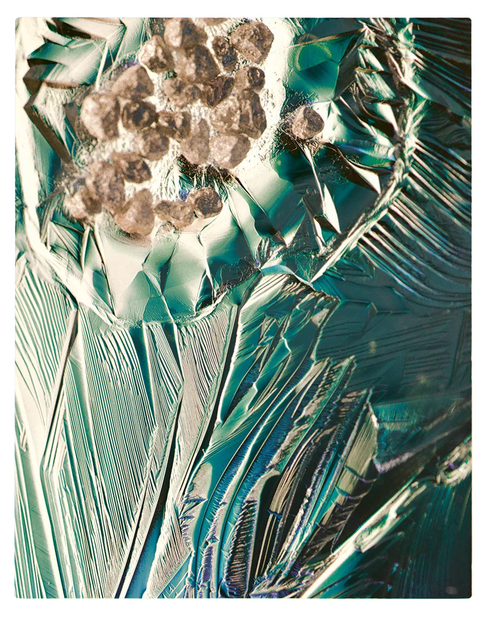 Salt crystals 106